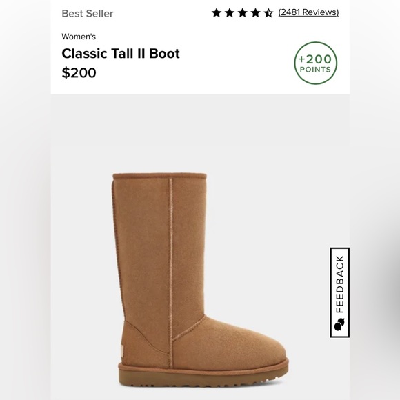 UGG Classic Tall Boot in Chestnut - Picture 2 of 15